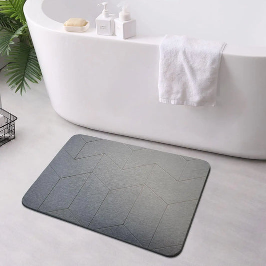 Rhombile Diatomite Bath Mat