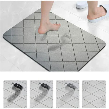 Multi-Wave Diatomite Bath Mat